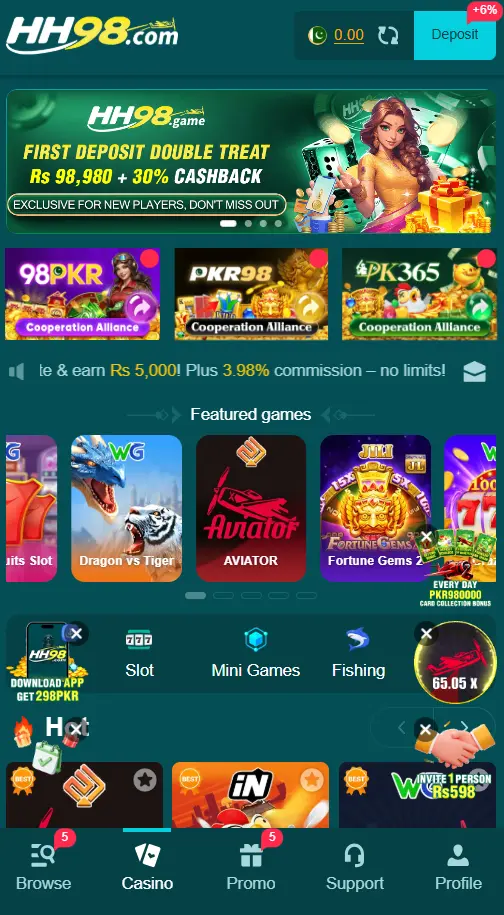 HH98 Game APK Download 2026 for Android in Pakistan 2 HH98 Game App