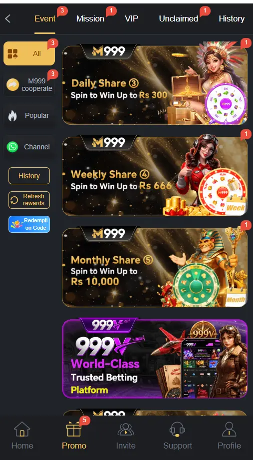 M999 Game Download (Online Earning App) in Pakistan 2026 4 M 999 Game