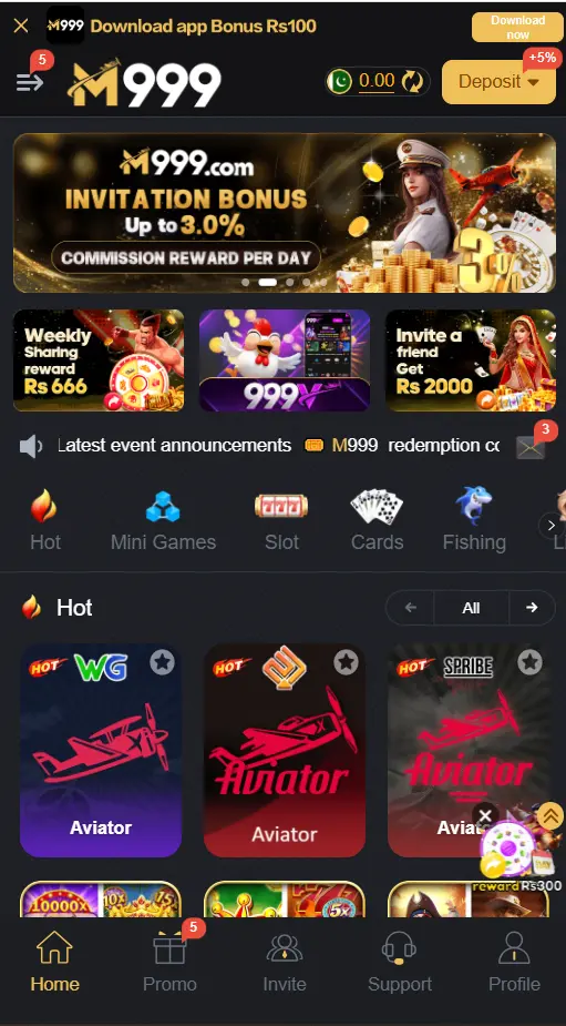 M999 Game Download (Online Earning App) in Pakistan 2026 2 M999