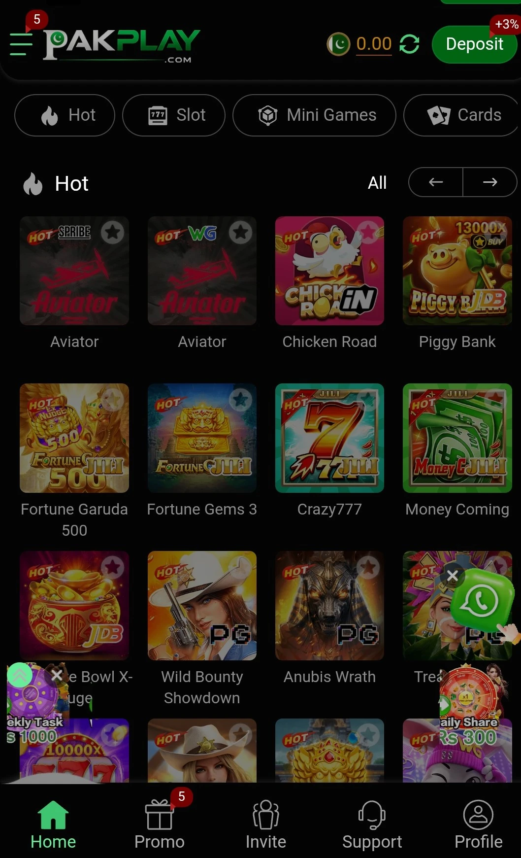 pakplay Game