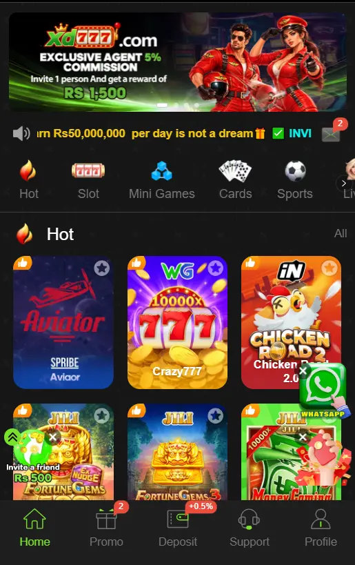 XD777 Game Download (New Online Earning App) in Pakistan 2026 2 XD777